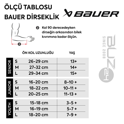 BAUER SUPREME ONE 4 YOUTH HOKEY DİRSEKLİK