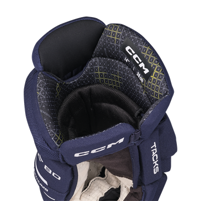 CCM HGXF80 Senior Hokey Eldiveni Lacivert