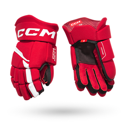 CCM Next23 Senior Hokey Eldiveni / Kırmızı