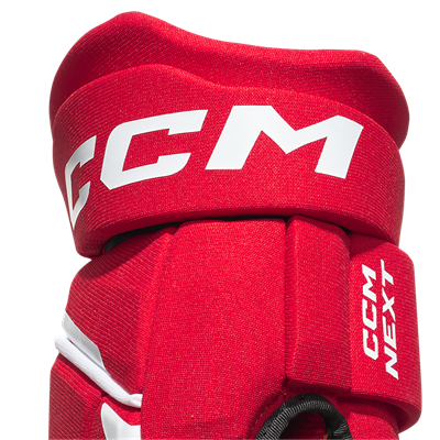 CCM Next23 Senior Hokey Eldiveni / Kırmızı