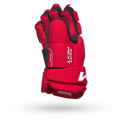 CCM Next23 Senior Hokey Eldiveni / Kırmızı