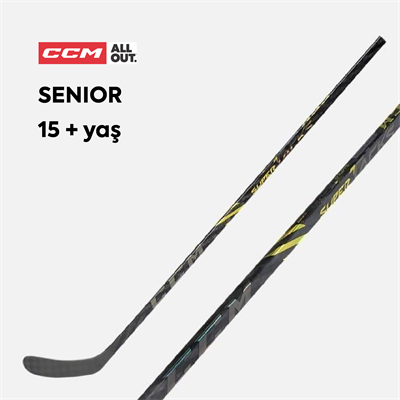CCM Super Tacks AS4 Pro Senior 85 Flex P5 Kaşık Sol Hokey Sopası