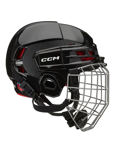 CCM Tacks 70 JR Combo Kafesli Buz Hokeyi Kaskı – Siyah