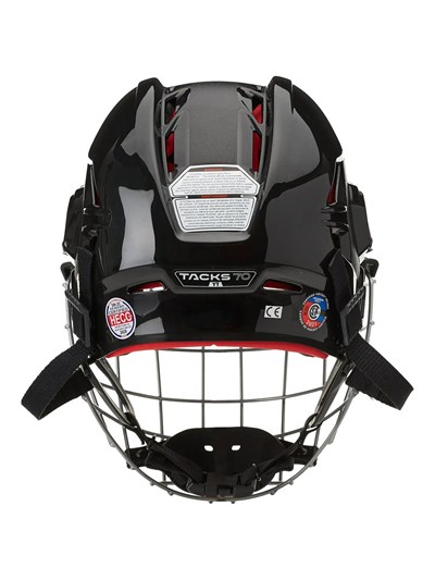 CCM Tacks 70 JR Combo Kafesli Buz Hokeyi Kaskı – Siyah