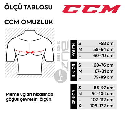 CCM Tacks 9040 Youth Hokey Omuzluk