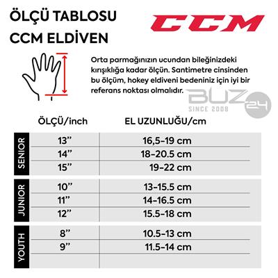 CCM Tacks As550 Youth Hokey Eldiveni