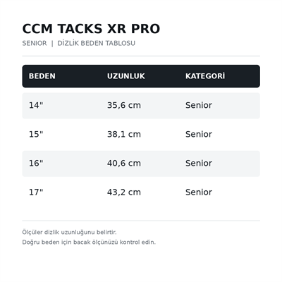 CCM Tacks XR Pro Senior Hokey Dizlik