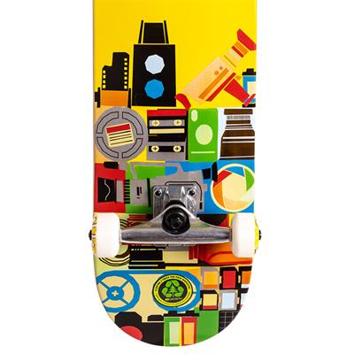 Cliche 8.0 Document Yellow Skateboard Kaykay