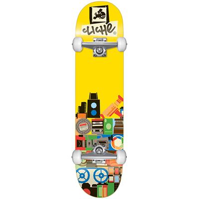 Cliche 8.0 Document Yellow Skateboard Kaykay
