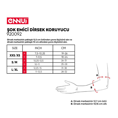 ENNUI Shock Sleeve Pro Dirsek Koruyucu