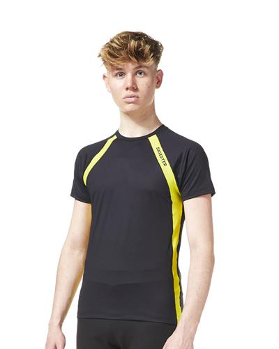 Sagester Erkekler/Erkek Çocuklar için çift renkli yüksek teknolojili Tişört