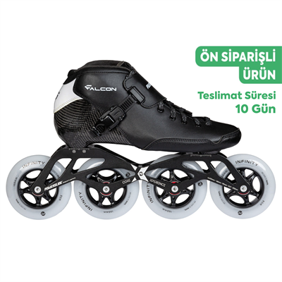 Falcon Black 4X100 Racing Paten