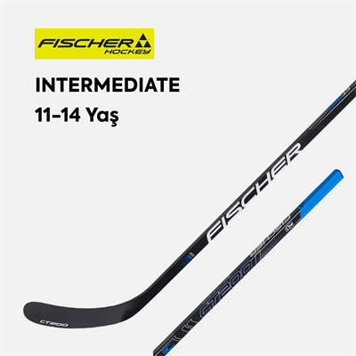 Fischer CT200 Intermediate 140 cm / 50 Flex / 92 Kaşık / Sol Hokey Sopası