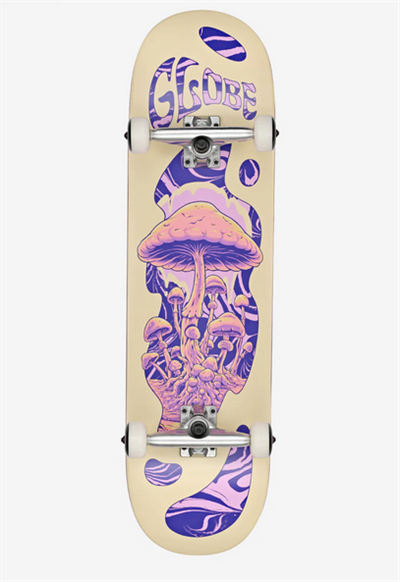 Globe G1 Mind Expansion - Off-White/Purple I 8.5
