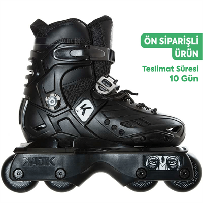 Kaltik Junior K Black Flat Paten