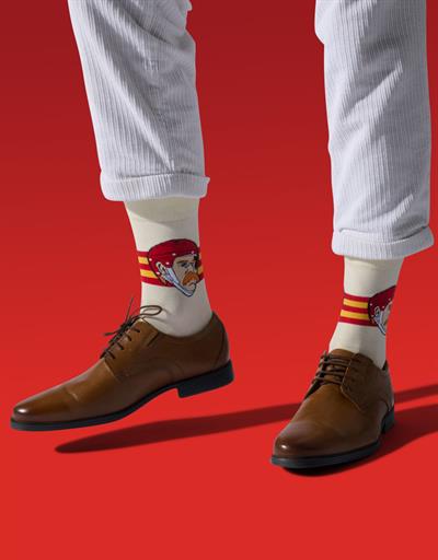 LANNY MCDONALD RETRO Hokey Çorabı