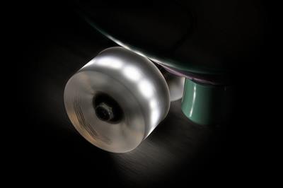 Neons Işıklı LED Tekerlek - Siyah