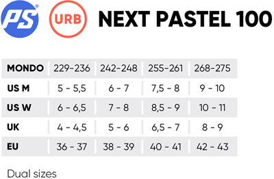 Next Pastel 100 Urban Paten