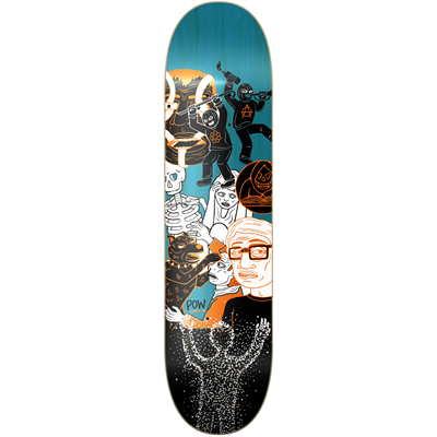 Pow Supply Co 8,25 Zine Mix Kaykay Tahtası