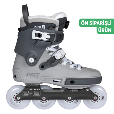 Powerslide Next 2.0 80 PDS Asphalt Grey Urban Paten