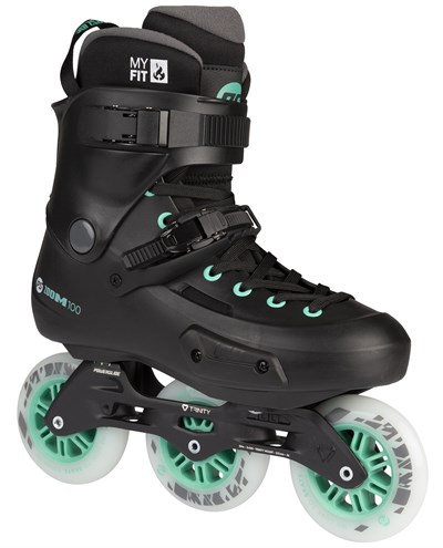 Powerslide Zoom Pro 100 Black Mint Urban Paten