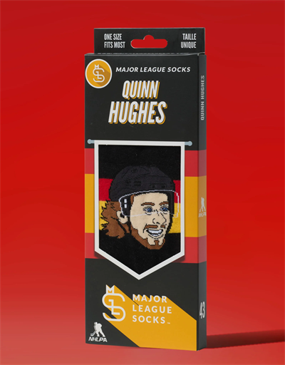 QUINN HUGHES Hokey Çorabı