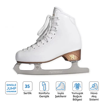 Risport Antares White Aspirational Bıçaklı Buz Pateni