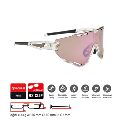 Swiss Eye Mantra Shiny Laser Crystal