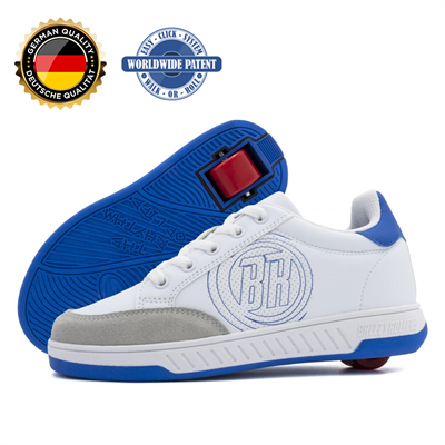 Tekerlekli Spor Ayakkabı Beyaz/Mavi