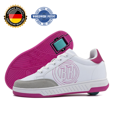 Tekerlekli Spor Ayakkabı Pembe / Beyaz