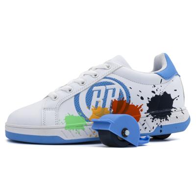 Tekerlekli Spor Ayakkabı Splash Beyaz/Açık Mavi