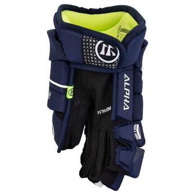 Warrior Alpha LX 2 MAX JUNIOR Hokey Eldiveni I NAVY