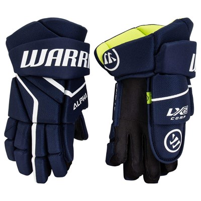 Warrior Alpha LX2 Comp JUNIOR Hokey Eldiveni I NAVY