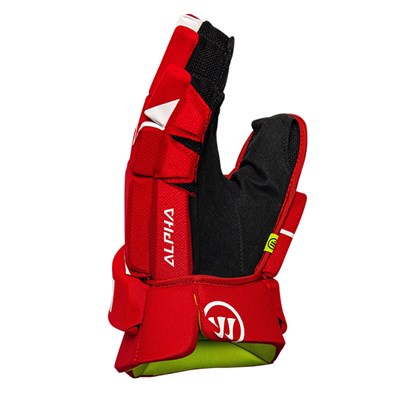 Warrior Alpha LX2 Comp SENIOR Hokey Eldiveni I RED