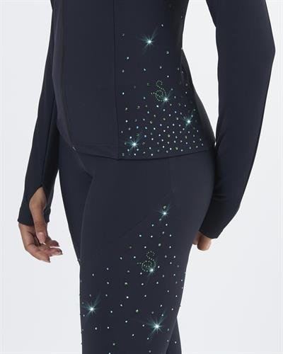 Sagester Yeşil Kristalli Termal Buz Pateni Ceketi