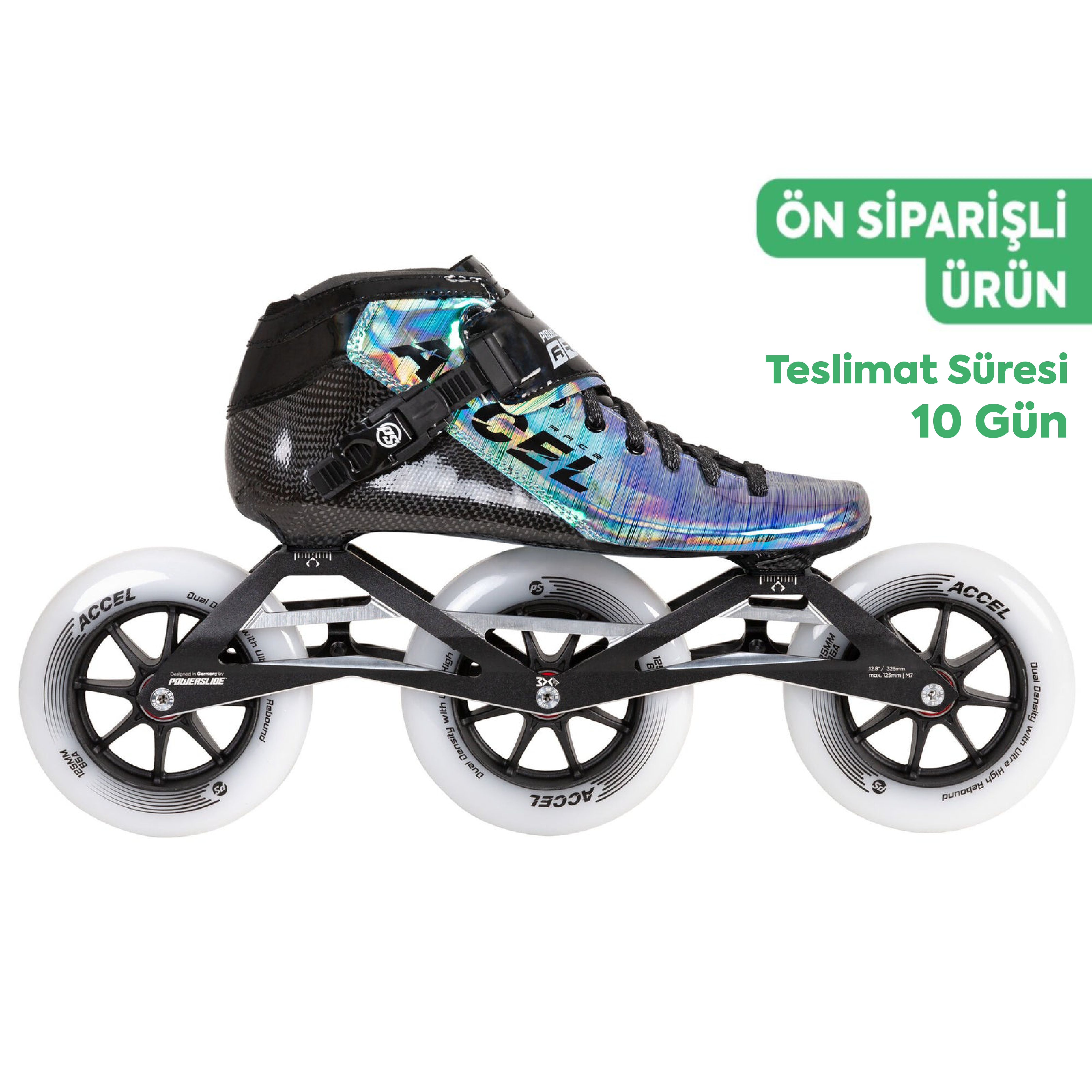 ACCEL Race Reflective 125 Racing Paten