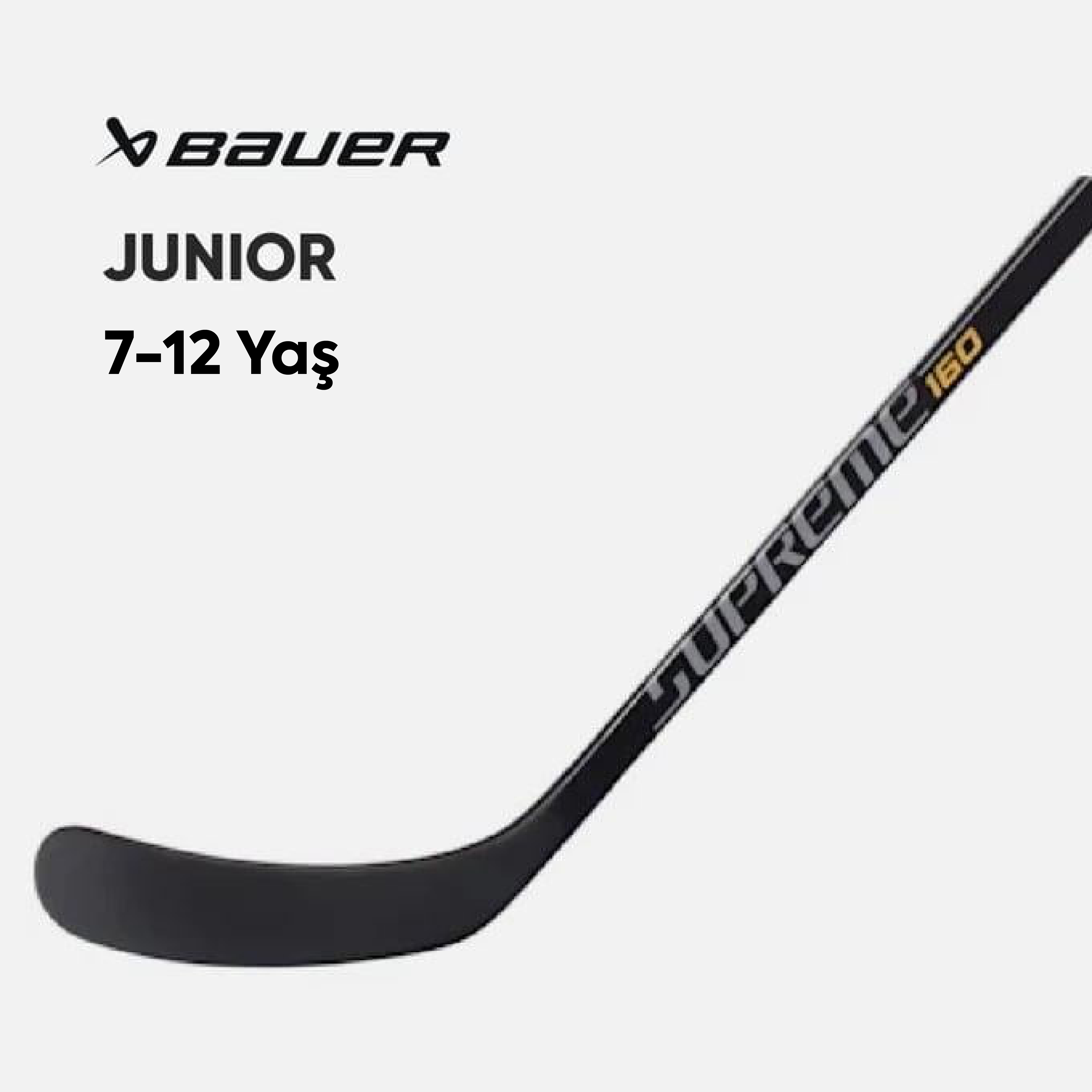 Bauer Supreme 160 Junior 52 Flex P92 Kaşık Sağ Hokey Sopası