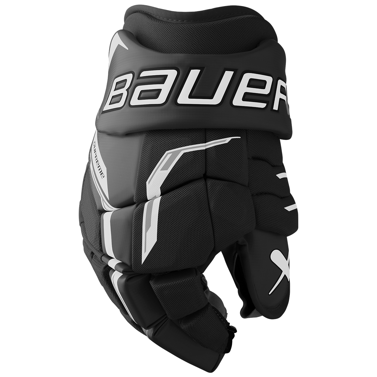 BAUER SUPREME F40 SENIOR / Siyah Hokey Eldiveni