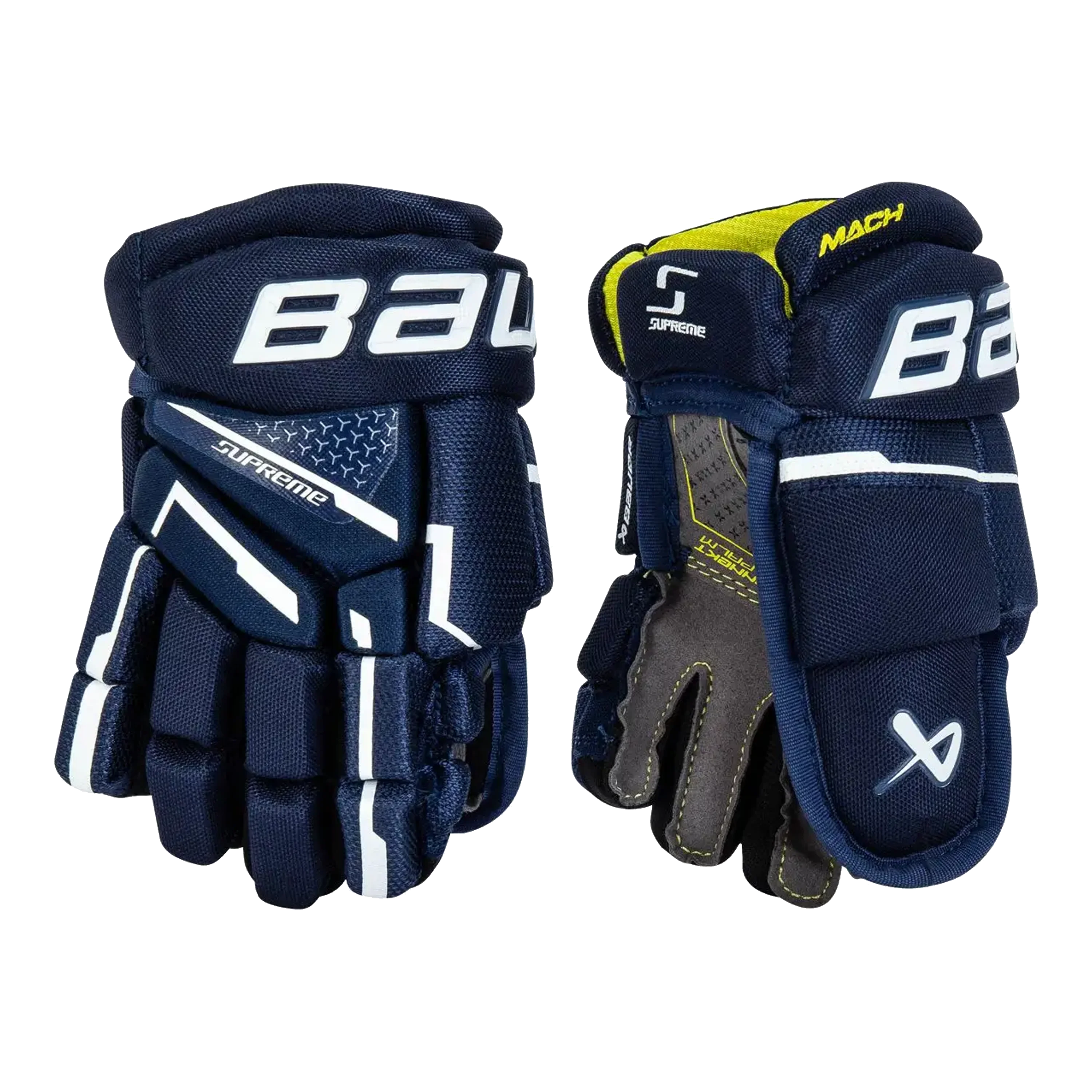 BAUER Supreme Mach Senior Hokey Eldiveni – Lacivert