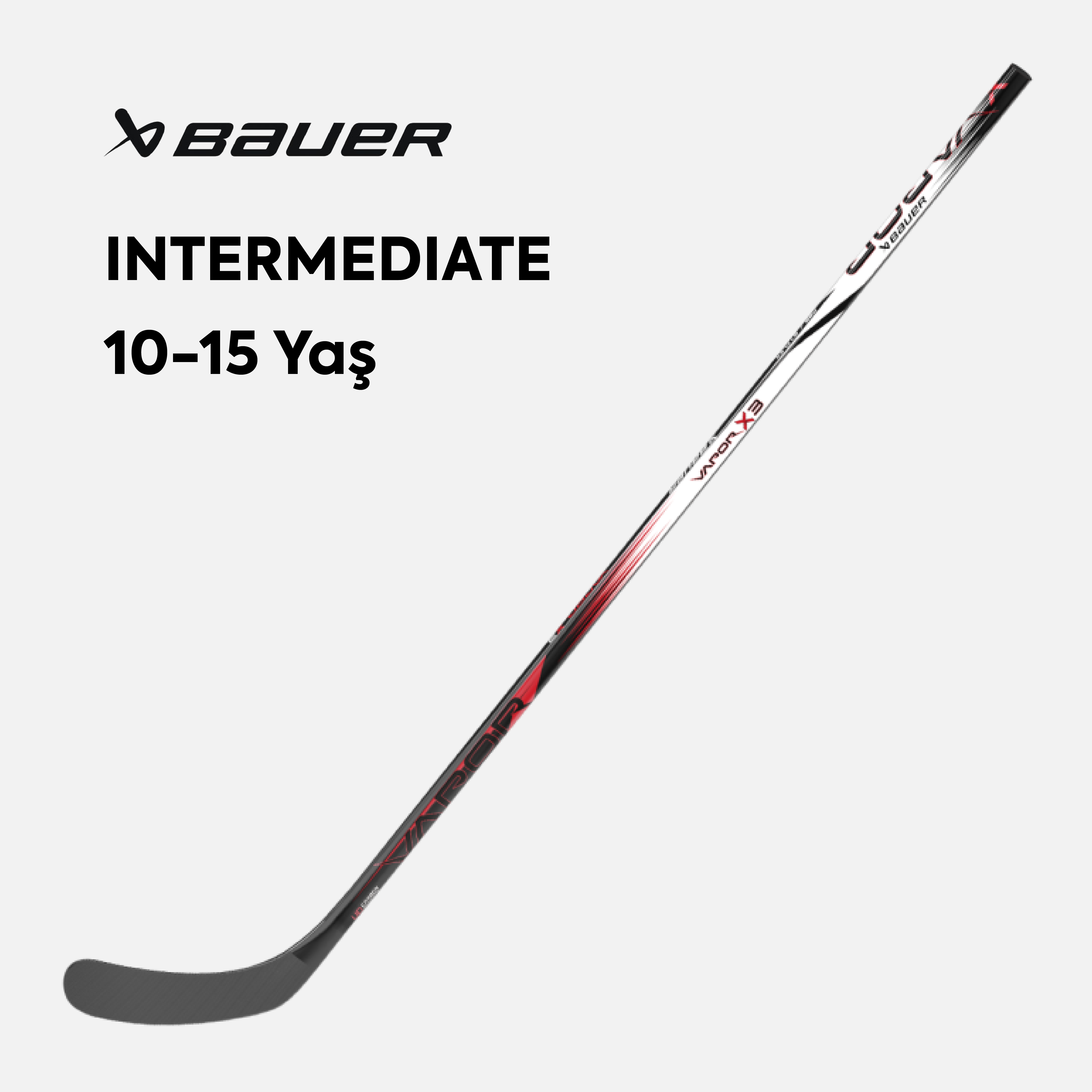 Bauer Vapor X3 Intermediate 65 Flex P92 Kaşık Sol Hokey Sopası