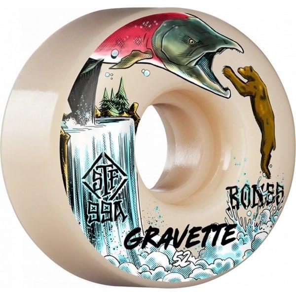BONES PRO STF GRAVETTE SPAWN KAYKAY TEKERLEK SETİ 52MM V2 LOCKS 99A