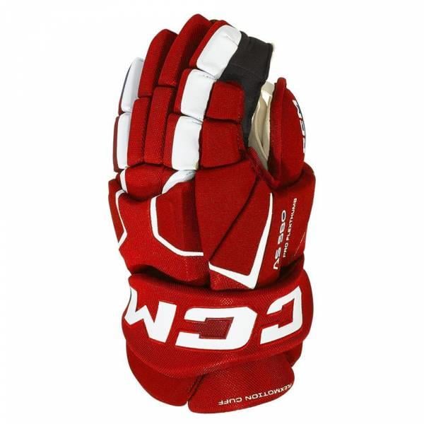 CCM HGAS580 JR Hokey Eldiveni / Kırmızı