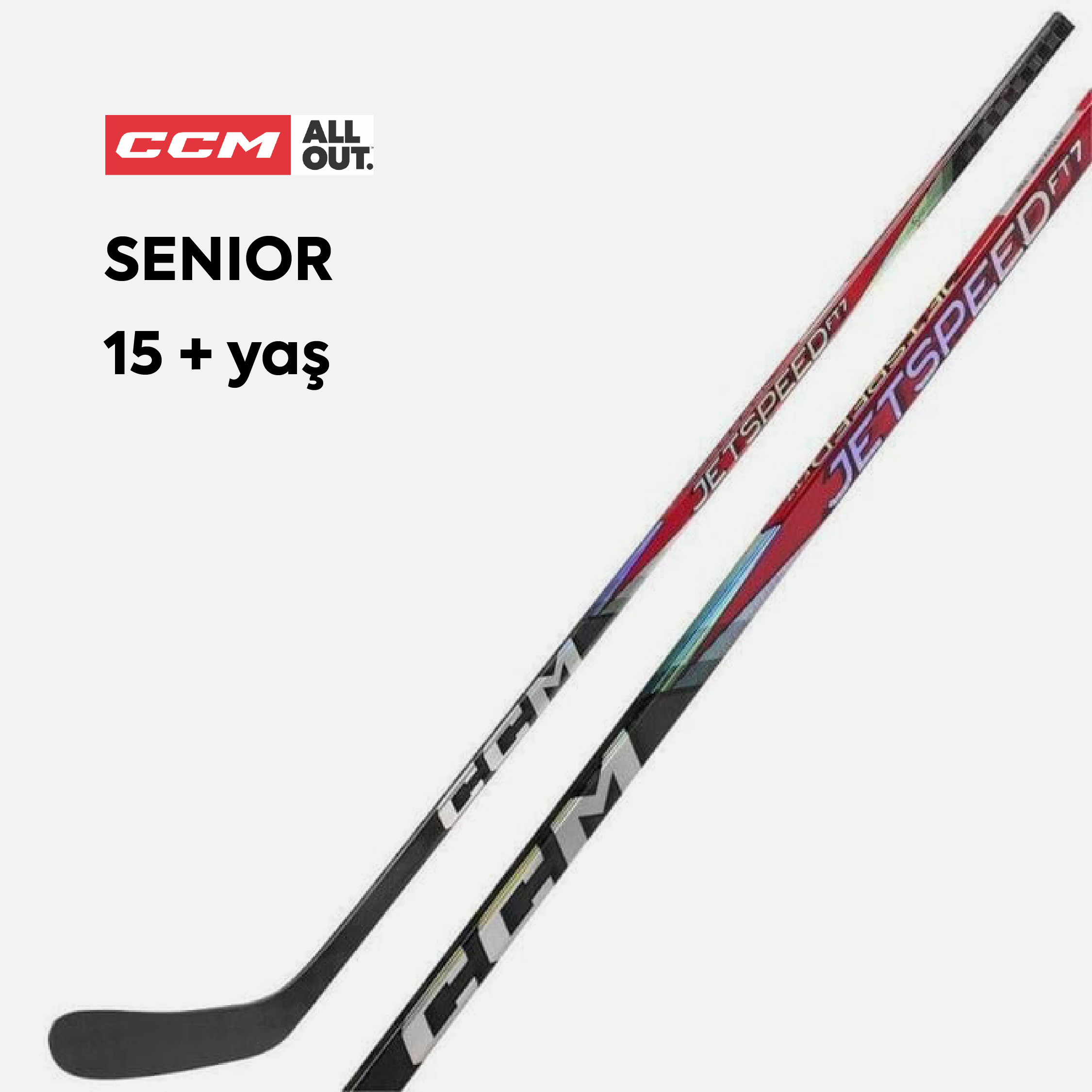 CCM JetSpeed FT7 Senior 70 Flex / 29 Kaşık / Sol Hokey 
