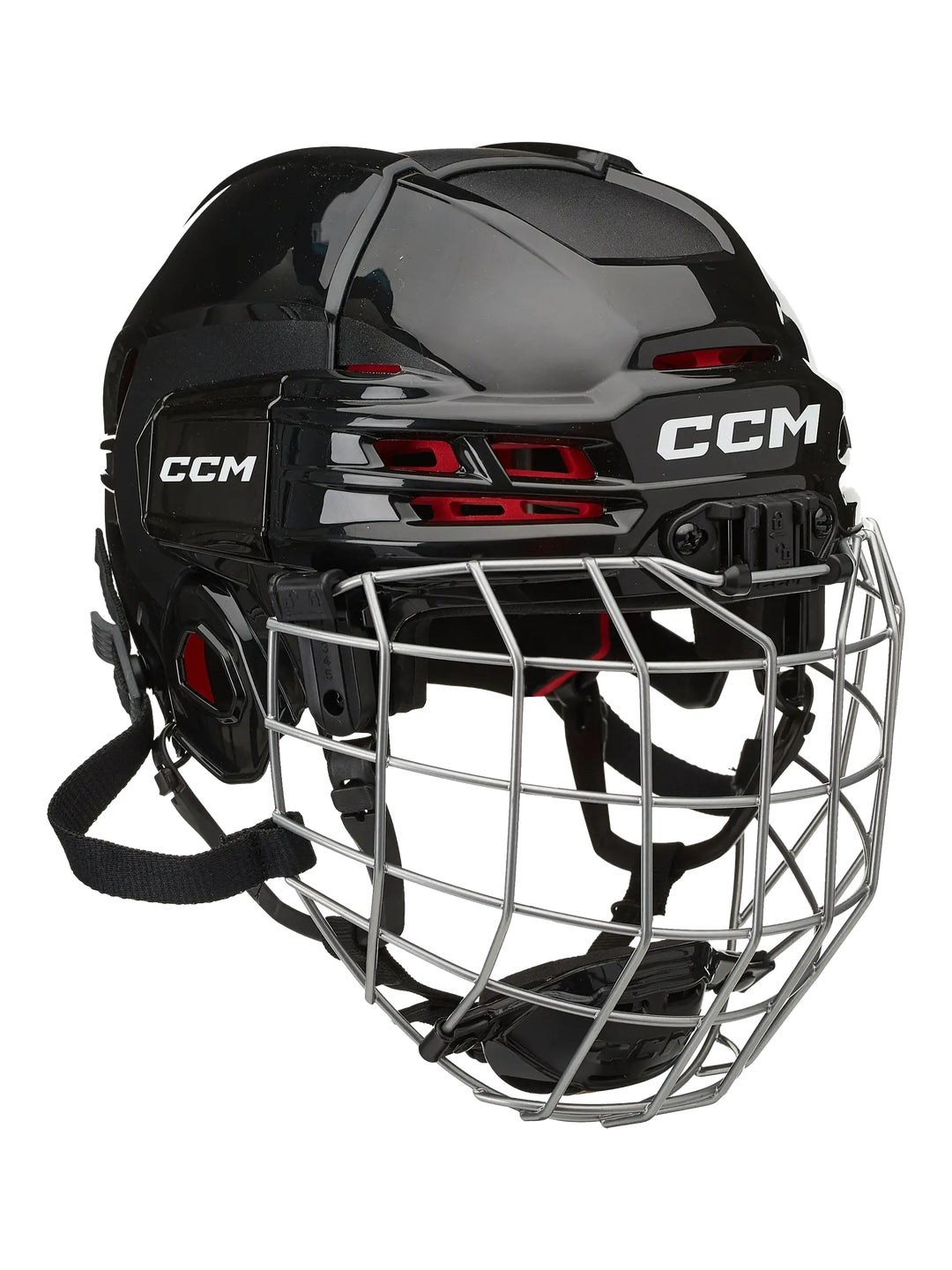 CCM Tacks 70 JR Combo Kafesli Buz Hokeyi Kaskı – Siyah