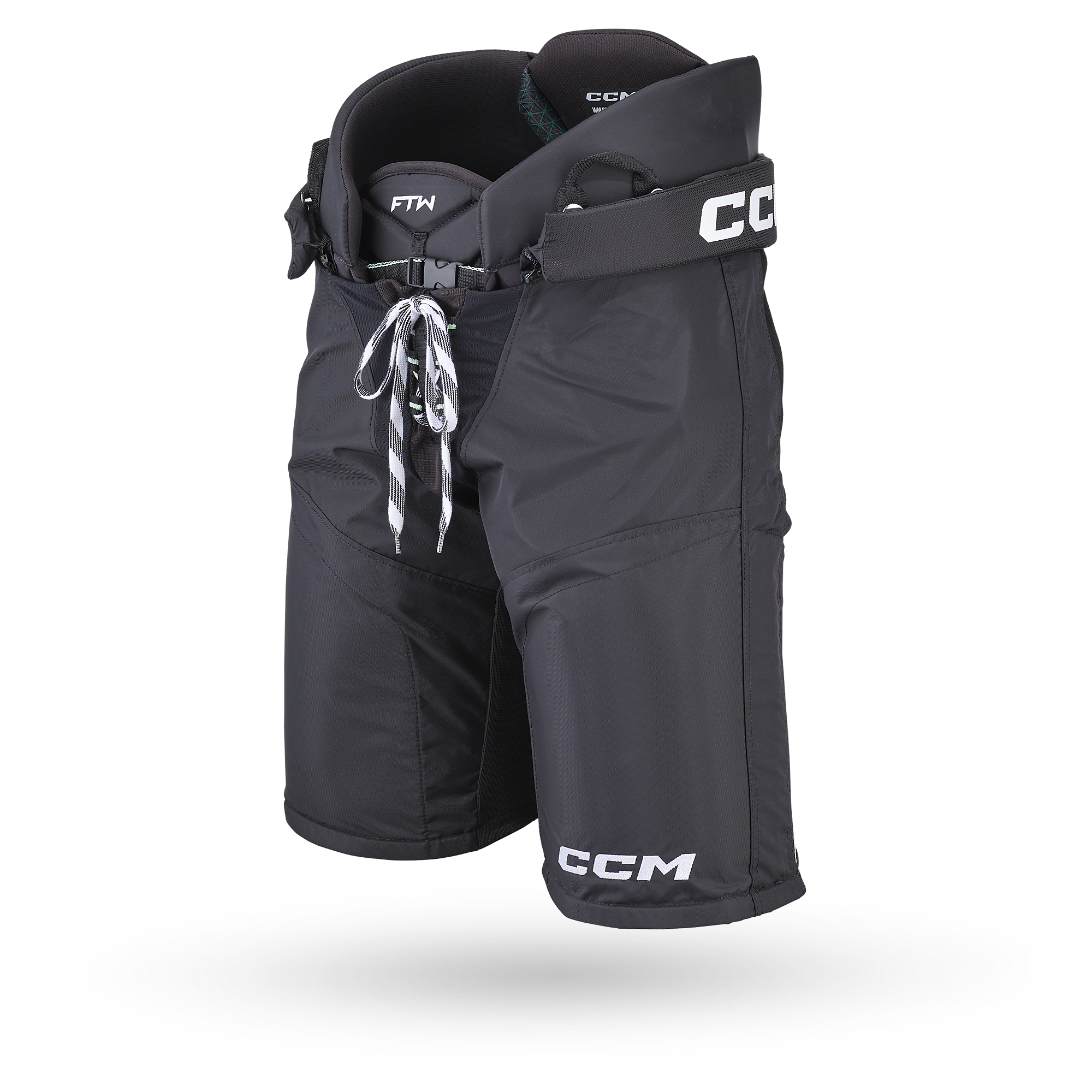 CCM WM Velcro Senior Hokey Pantolonu – Siyah