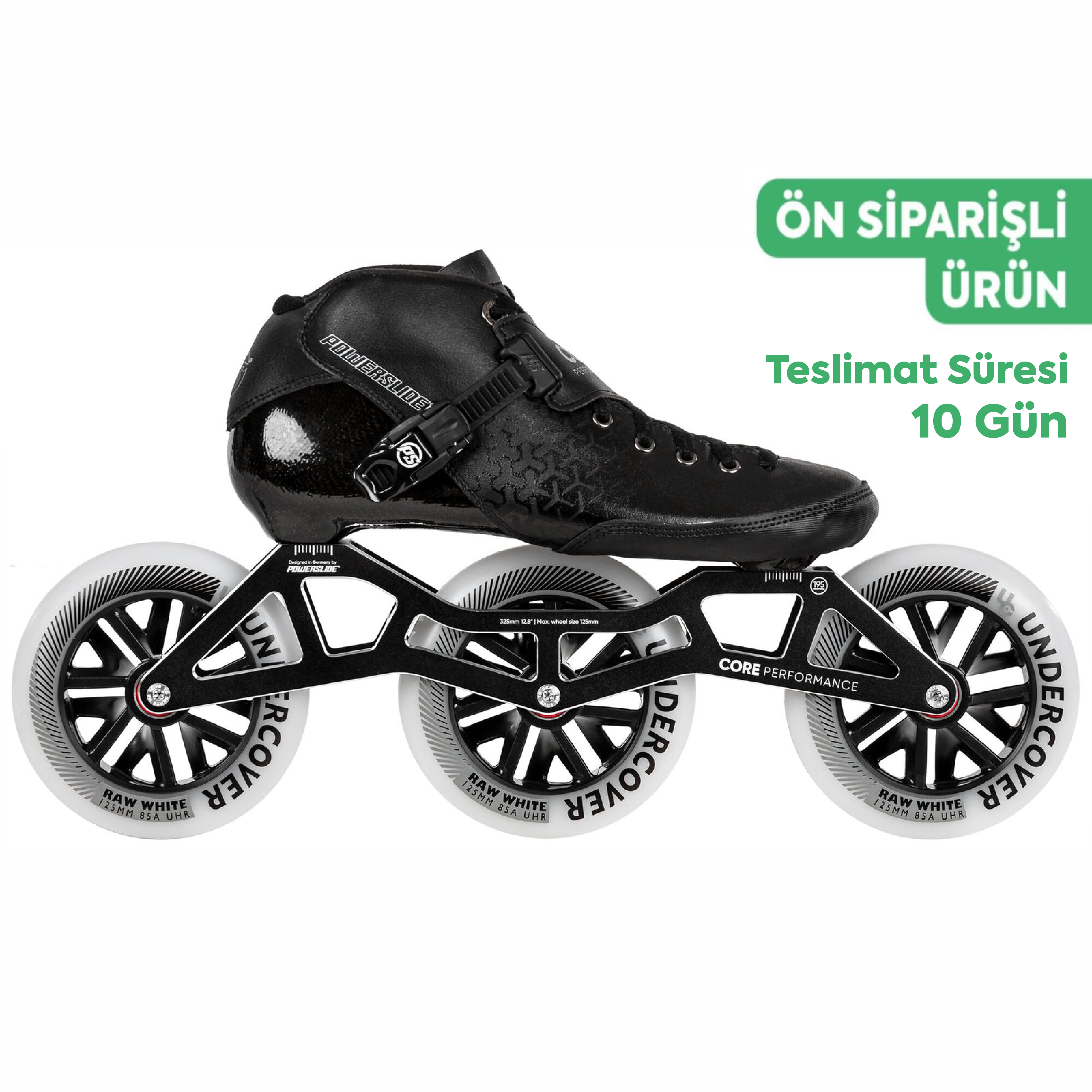 Core Performance Black 3X125 Racing Paten