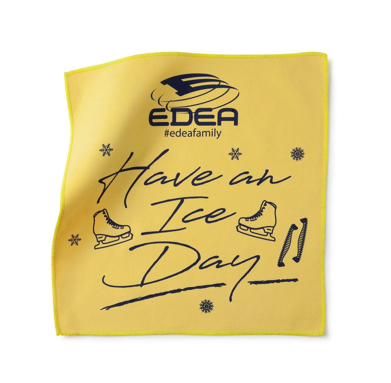 Edea Buz Pateni Bıçağı Kurutma Bezi/Havlu (Sarı)