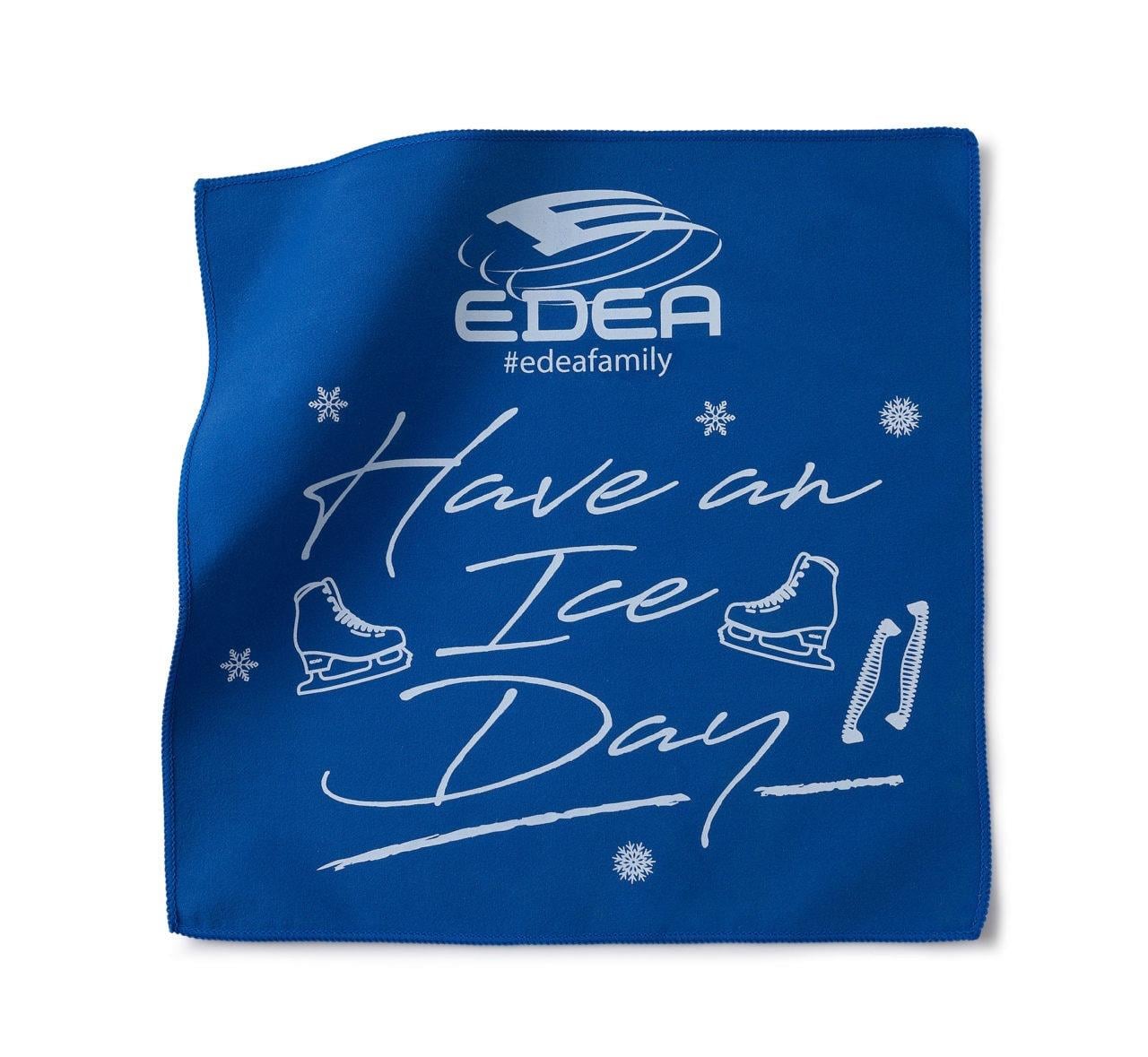 Edea Buz Pateni Bıçağı Kurutma Bezi/Havlu (Mavi)