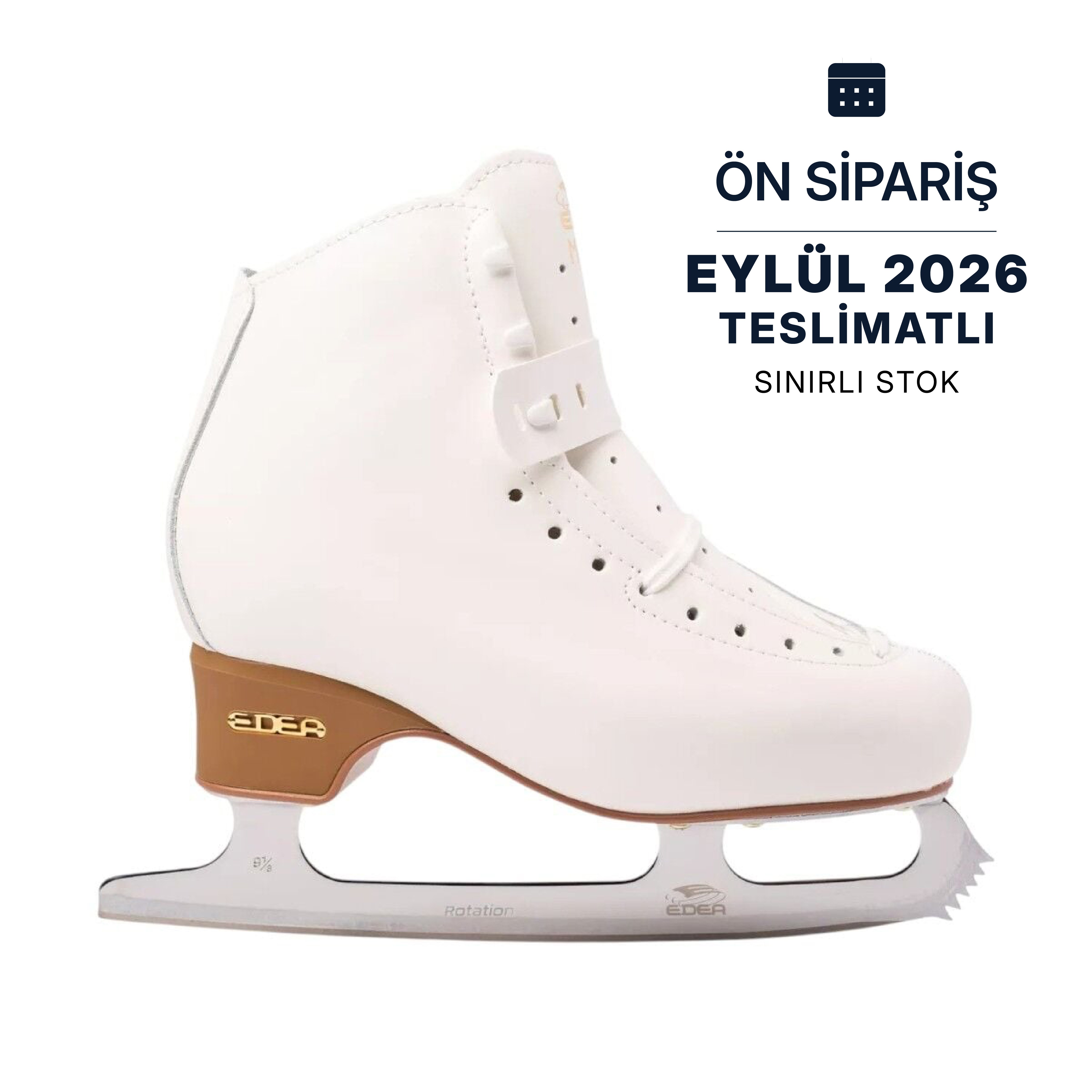 Edea Motivo Beyaz Buz Pateni Balance Çelik - Eylül Teslimat