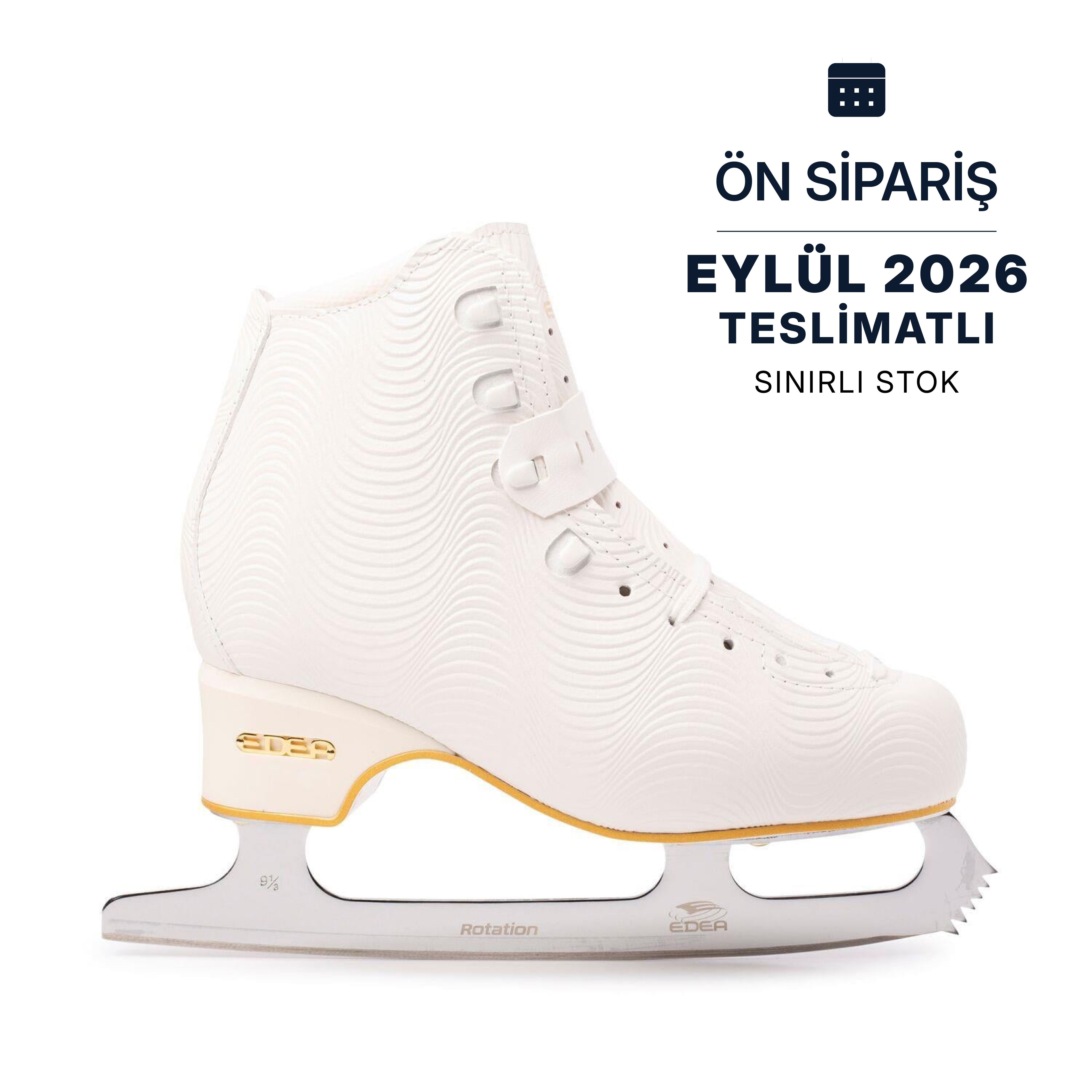 Edea Wave Ivory I Balance Çelik I Buz Pateni Seti - Eylül Teslimat